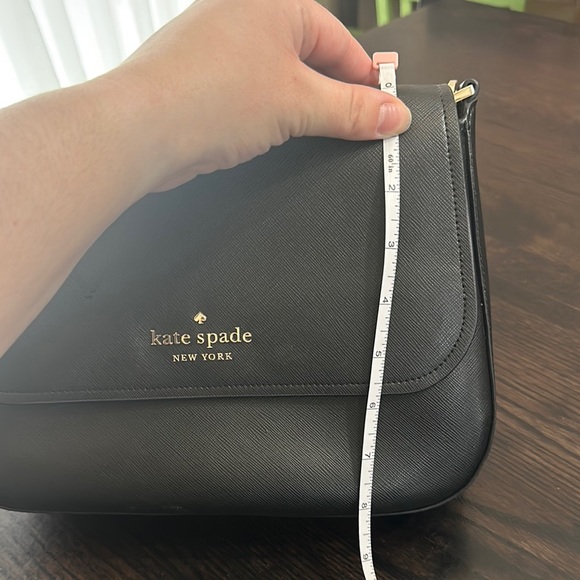 Kate Spade Staci Saffiano Leather Flap Shoulder Bag - Picture 9 of 11